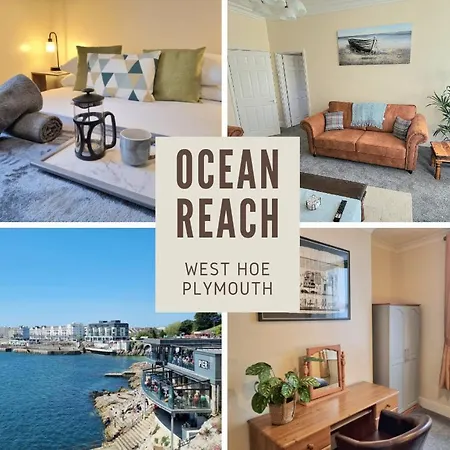 Plymouth Hoe Central * Free Parking * Ocean Reach Exterior photo